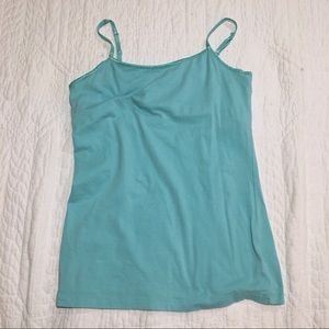 Turquoise camisole